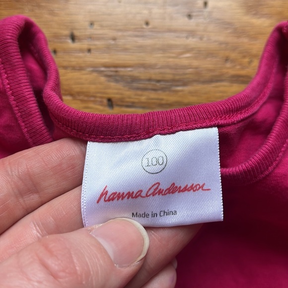 Hanna Andersson Pink Tiered Dress - Picture 6 of 8